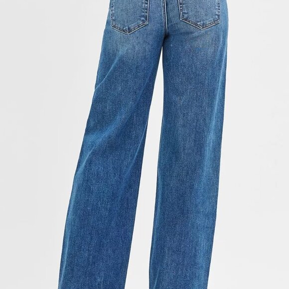 RISEN Mid Rise Fit Wide Baggy Jeans - Picture 4 of 7